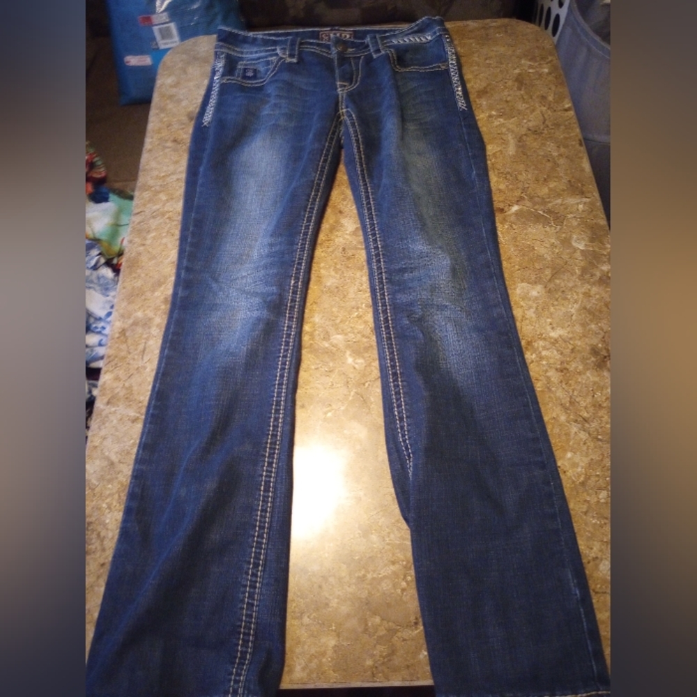 Dark wash jeans
